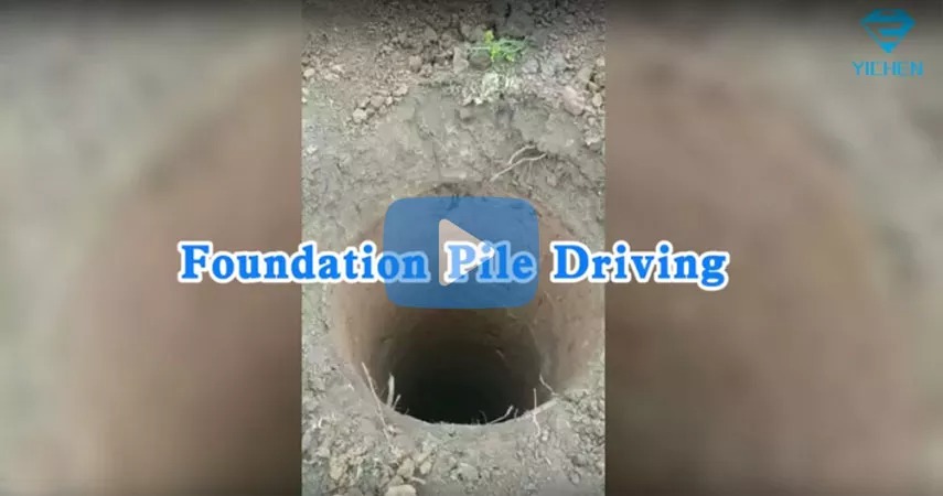 Yichen augers and auger drives can fit excavators and skid steer loaders from 1.5 to 40 tons, the diameter range of the auger is 150mm~2000mm. We provide different auger pilot and teeth to meet different earth conditions from soft soil to rock. We also provide helical anchor. Foundation pile driving by auger is very popular in rural areas of Yunnan. Yichen has a variety of customized augers to help the construction of farm houses.