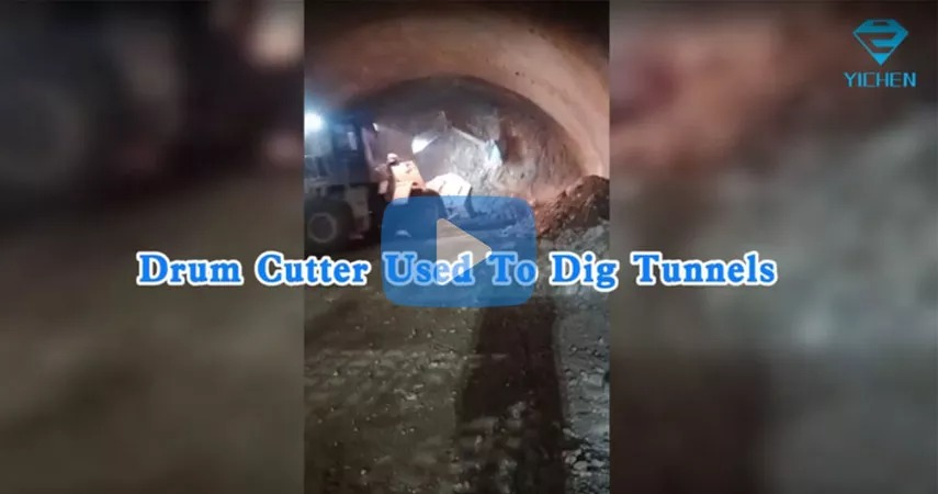 Yichen is mainly engaged in drum cutters manufacture. The Yichen drum cutters are used for applications such as digging trenches for laying pipelines, cables or drainage, tunnel construction and digging mine shafts. The powerful drum cutter also offer superior usability in demolition and renovation of buildings. Drum cutter used to dig tunnels is one of the most common applications.