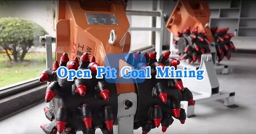 With the Yichen drum cutter, you can have a more precise rock and concrete removal with less noise and vibration. Yichen Drum Cutter series are designed for rock excavation, demolition, underground scaling, tunnel profiling, trenching and other applications. A common application in construction is open pit coal mining by drum cutter. As a trustworthy drum cutter brand, Yichen provides construction equipment to many companies.