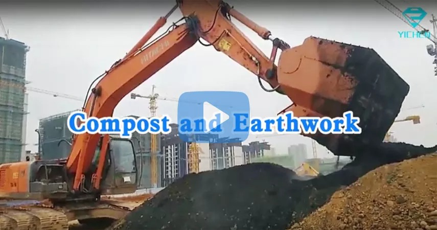 Yichen screening buckets are used to efficiently separate and screen soils or other aggregate materials to remove stone and debris. Customized screening buckets allow you to control the grade of end materials in different sizes, supporting the recycling process and allowing materials to be reused. The attachment is available to fit 18-40 ton excavators. It is ideally suited for compost and earthwork by screening bucket, and also suited for screening compost and topsoil, sand, separating waste from soil, treatment of contaminated soil, backfill of screened find soil to pipeline project, asphalt recycling etc.