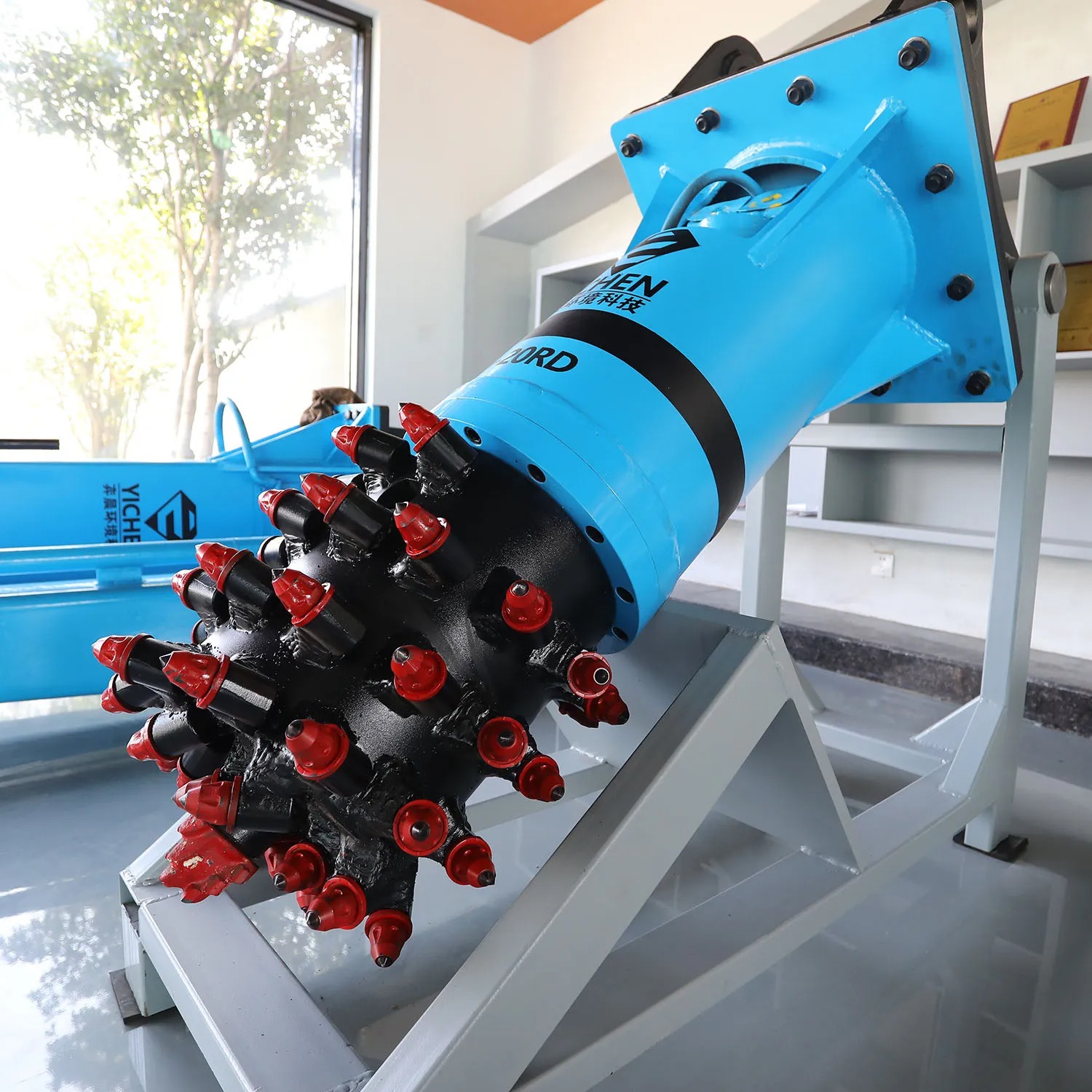 Cortador de tambor axial para excavadora 2.5-6t