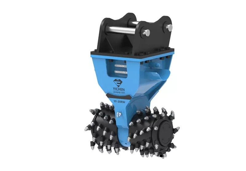 Fresadora de tambor transversal para excavadora de 18-30 t