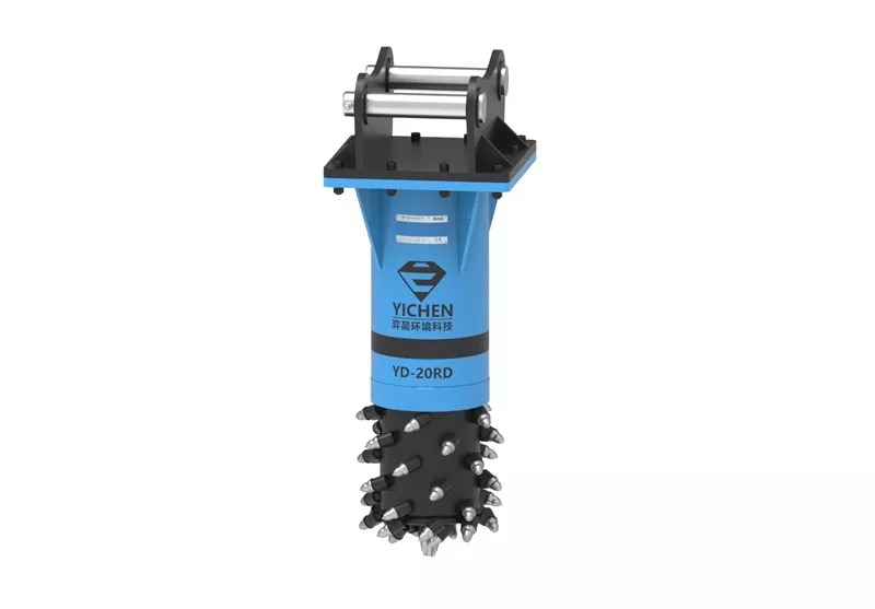 Fresadora de tambor axial para excavadora de 18-30 t