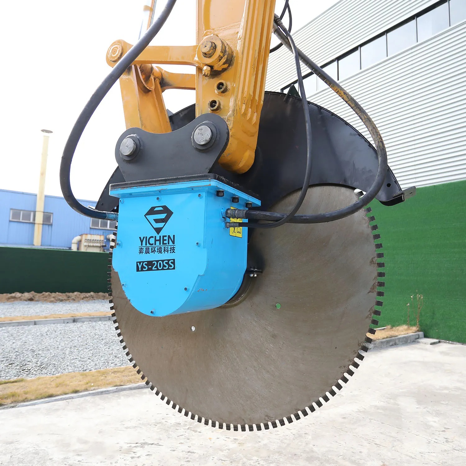 Sierra de roca de hoja única para excavadora 20-45t