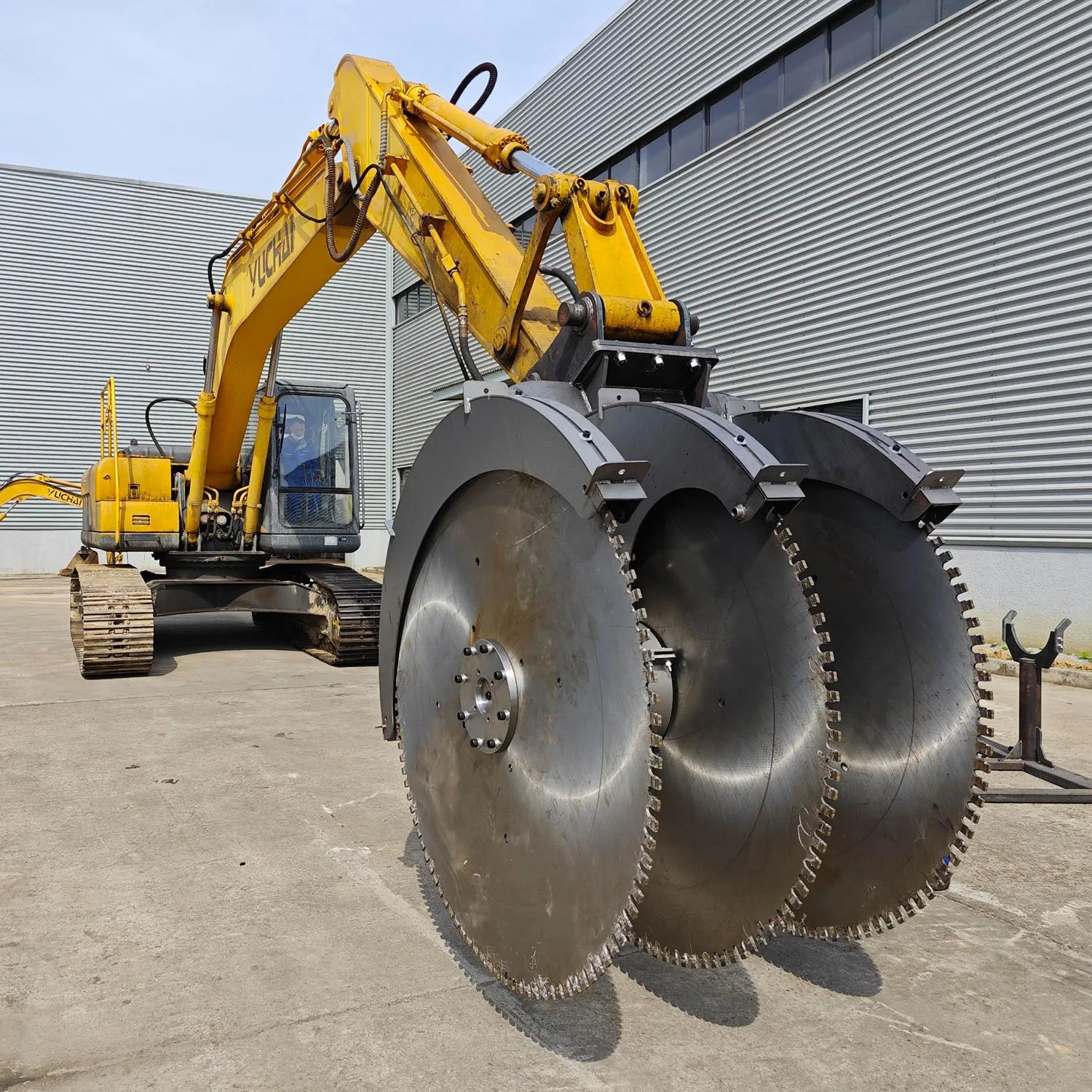 Cuchara trituradora para excavadora a partir de 7t