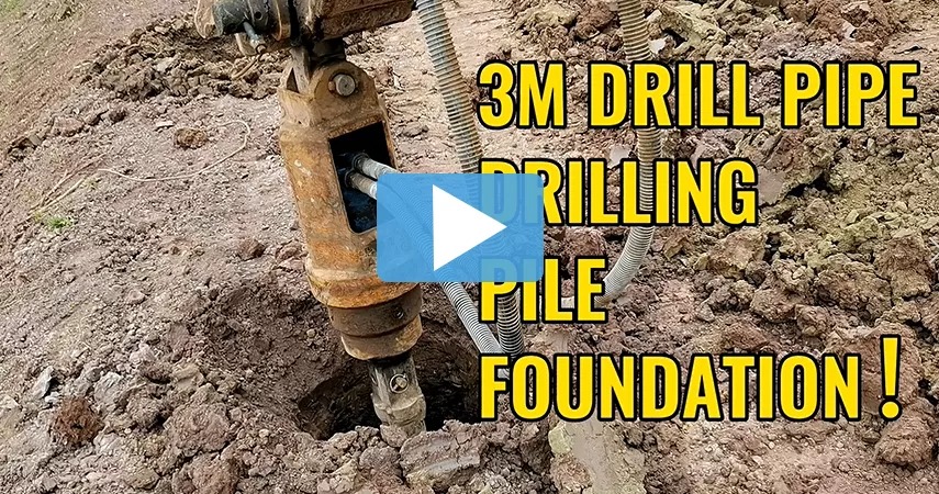 Auger Drive 80000N para excavadora 26-40t