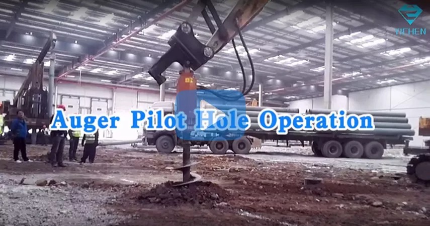 Auger Drive 80000N para excavadora 26-40t