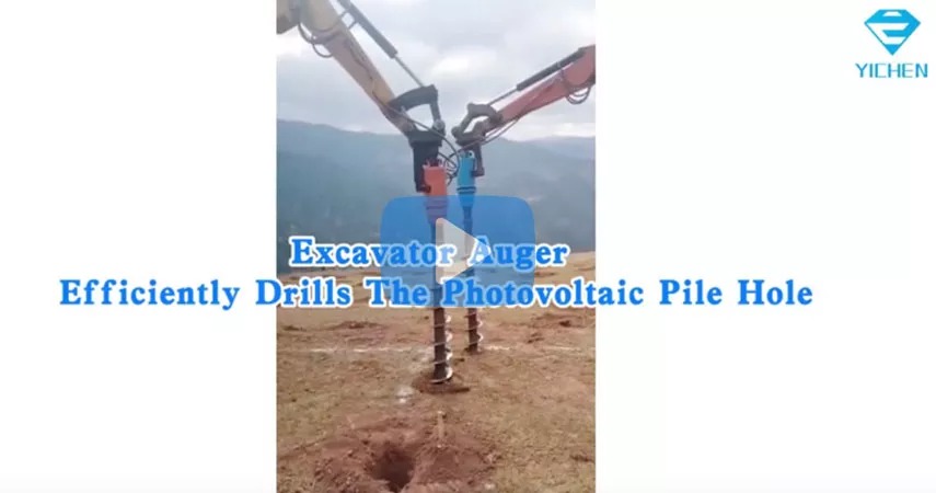 Auger Drive 80000N para excavadora 26-40t